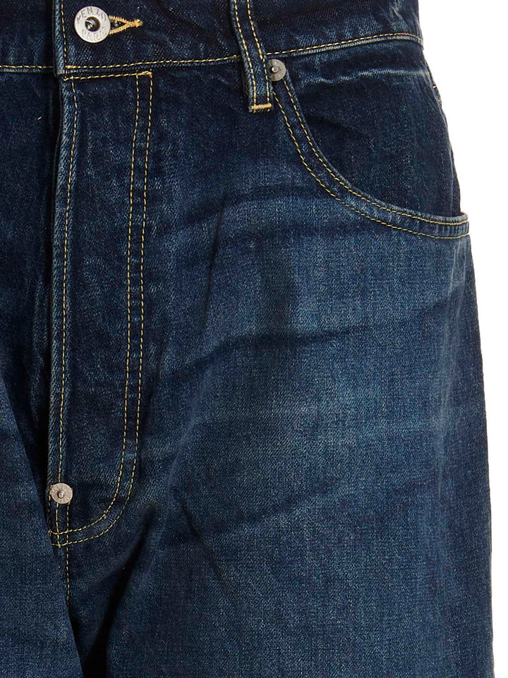 Kenzo Darkstone Suisen Relaxed Jeans - Blu | 7365964091c45eb21cb9e6f81e6f94c950a4820c