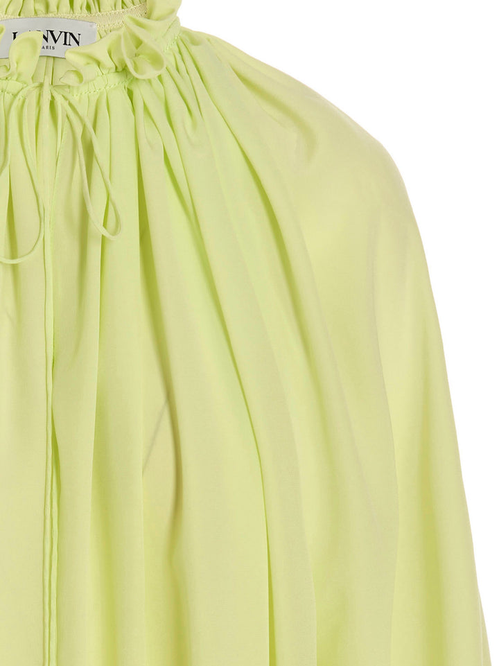 Lanvin Silk Bloshirt Camicie - Giallo | 807cf3894b84f18cc9bfd67c996fcc134566374a