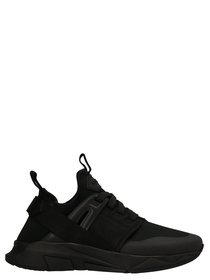 Tom Ford Logo Techno Sneakers - Nero | 05dce7c4c07eb194f4d80e23a3f7f9e36146be26