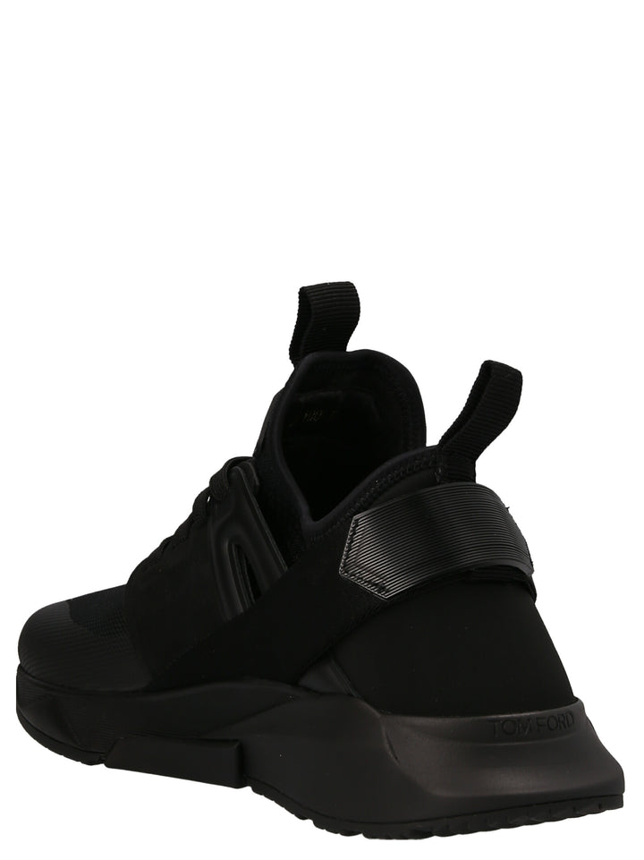 Tom Ford Logo Techno Sneakers - Nero | d836d475679db4837538ea0c892c14e838f924d9