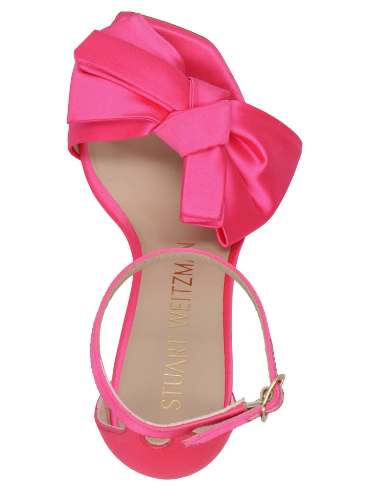 Stuart Weitzman Nudistcurver Loveknot Sandali - Fucsia | 872537848de3f8a9735fc017d0ca126ed58ca127