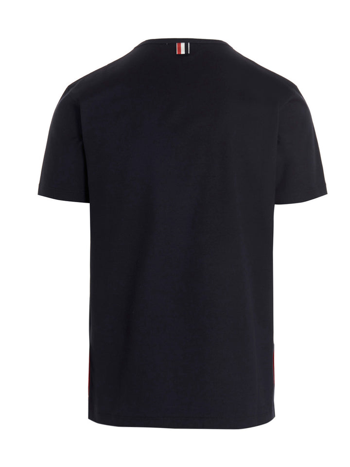 Thom Browne Pocket Jersey T shirt - Blu | 073cc7805db2e1d894a6e87cb50b3a2ac5cb89dc