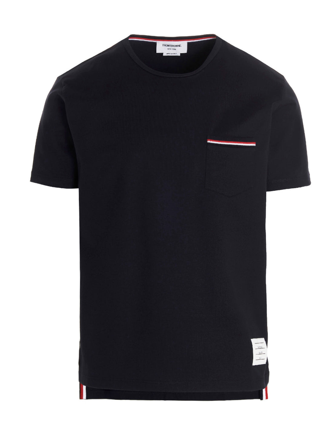 Thom Browne Pocket Jersey T shirt - Blu | c9c7f9adc68a8111e89b1c8c321ead80afbba559