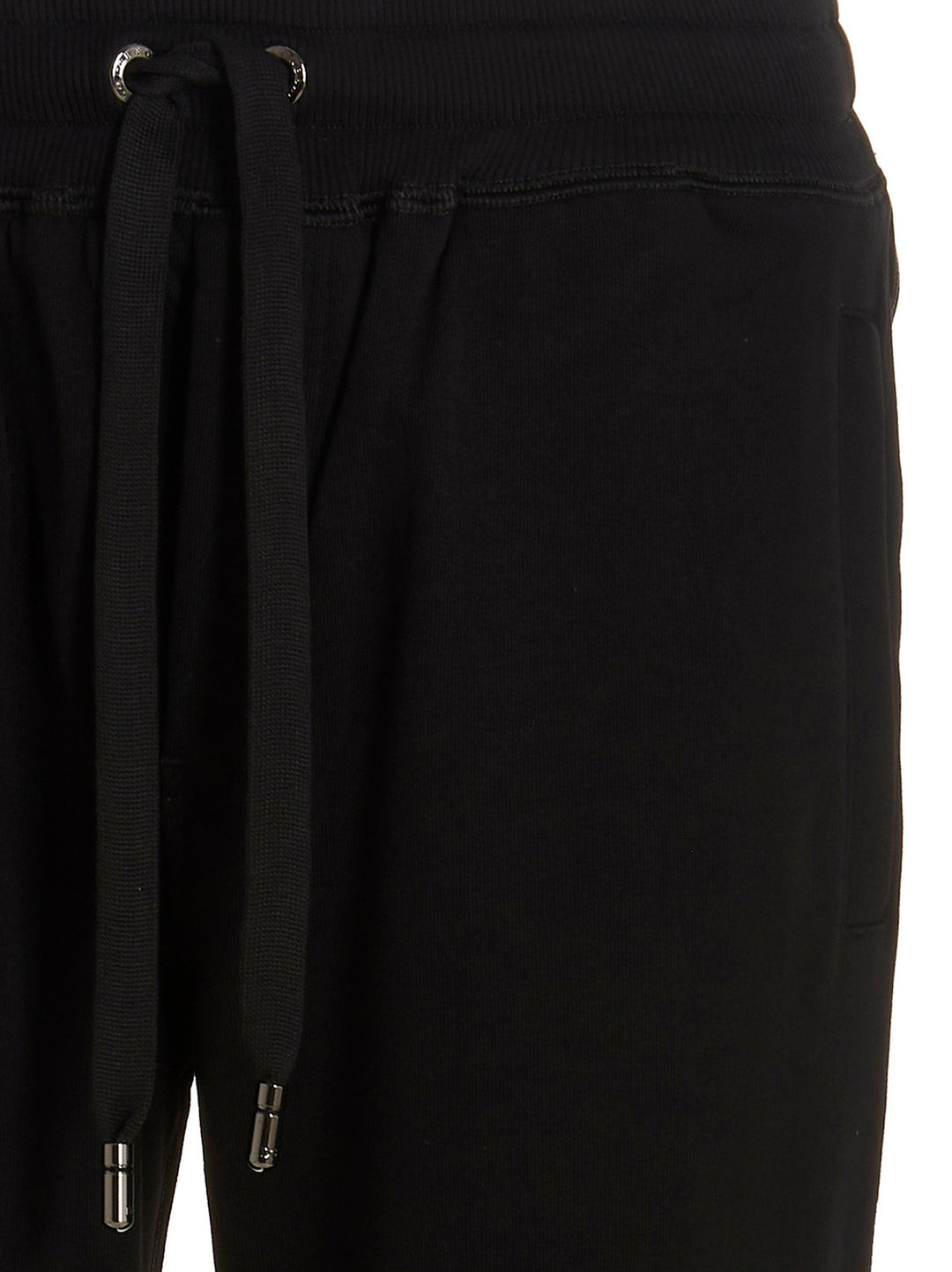 Dolce & Gabbana Dg Essential Pantaloni - Nero | 86f1e7f9a76eaa1c9326773513a7b382a7ba7b41
