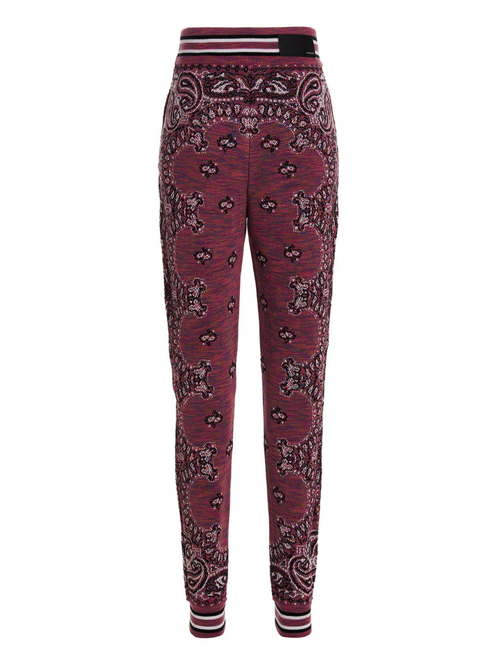 Amiri Space Dye Bandana Pantaloni - Viola | fa0687c4c9159fe24b548fe0e19984c7e10fcdb2