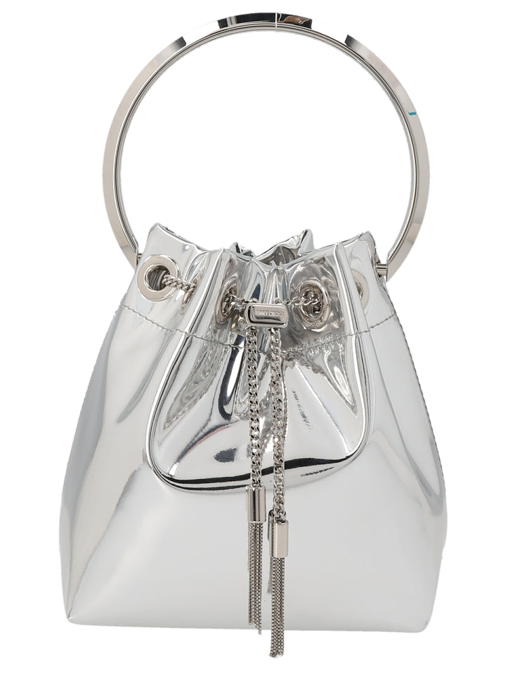 Jimmy Choo Bon Bon Borse a Mano - Silver | 6cd5786beee71172c8fd070d2515c8be9fc8ac98