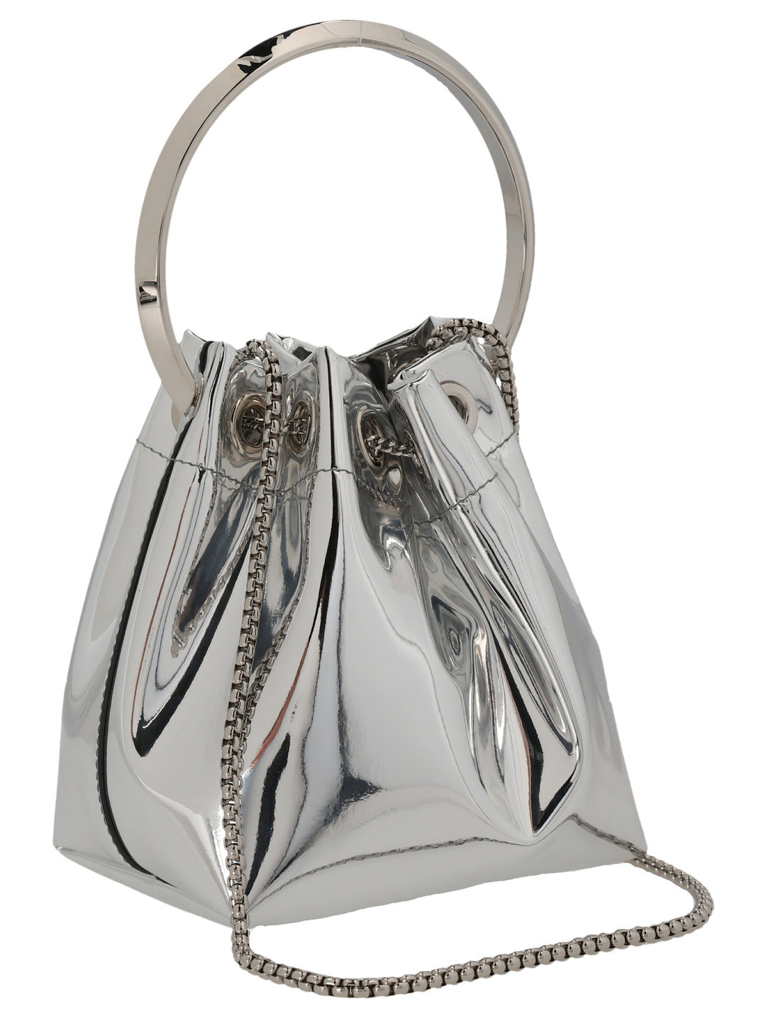 Jimmy Choo Bon Bon Borse a Mano - Silver | 378ea58920358f1090b19ba341dade77de8734e2