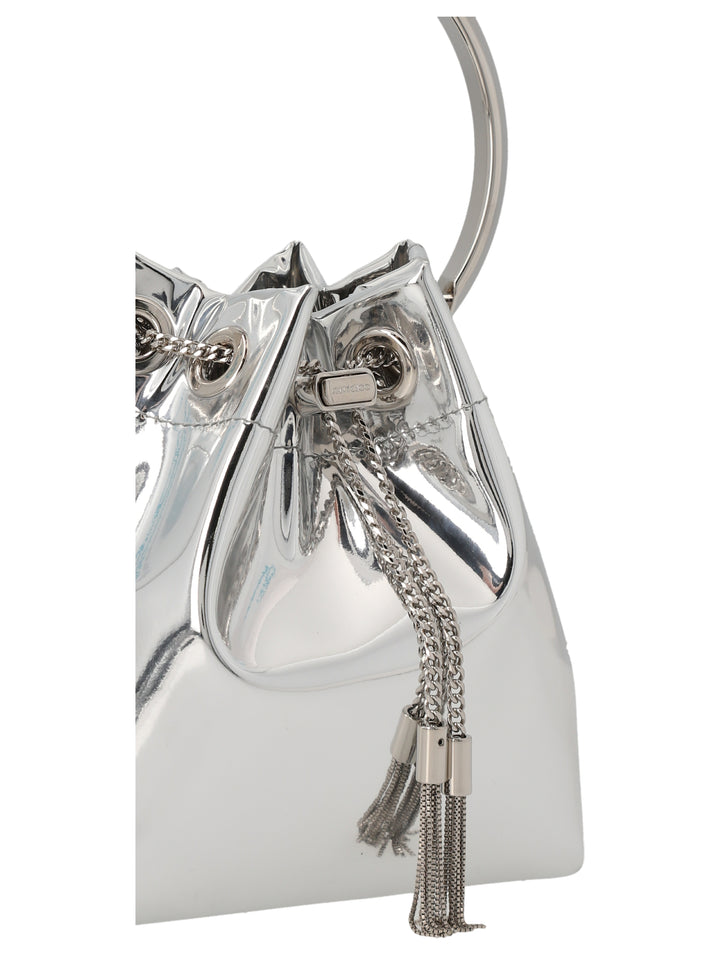 Jimmy Choo Bon Bon Borse a Mano - Silver | ece6cca347622ab0123ce9139aee1e6d2e1ee87e