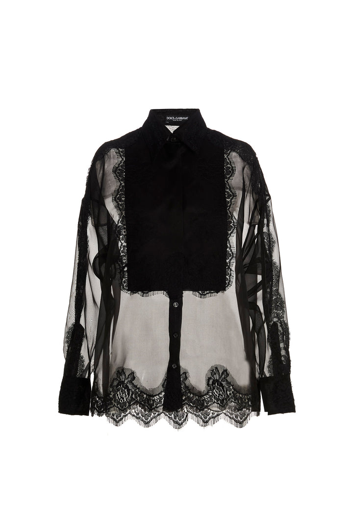 Dolce & Gabbana Viscose Shirt Camicie - Nero | f805bb53f3361b2d628abd6c1515f6275cf3ae52