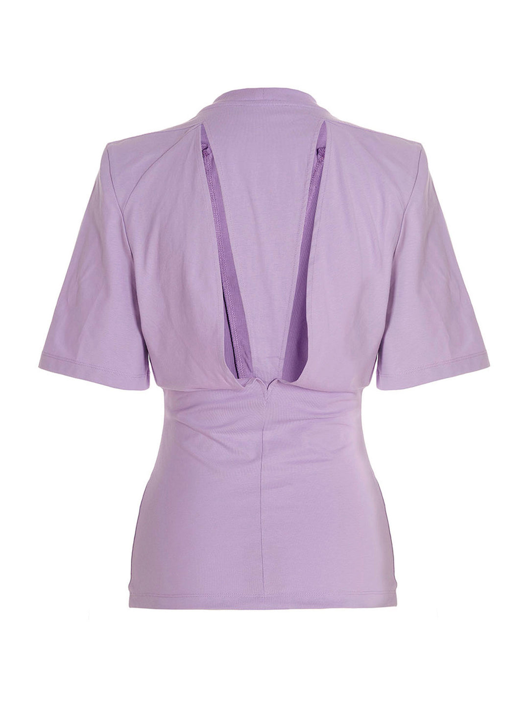 The Attico Jewel T shirt - Viola | 86af5c60283963affcd1e63cdf8fcbb786ef37c9