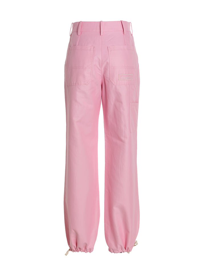 Marni Logo Embroidery Pantaloni - Rosa | cfa4e192be8fcdf51b58d27131e260968ddb651c