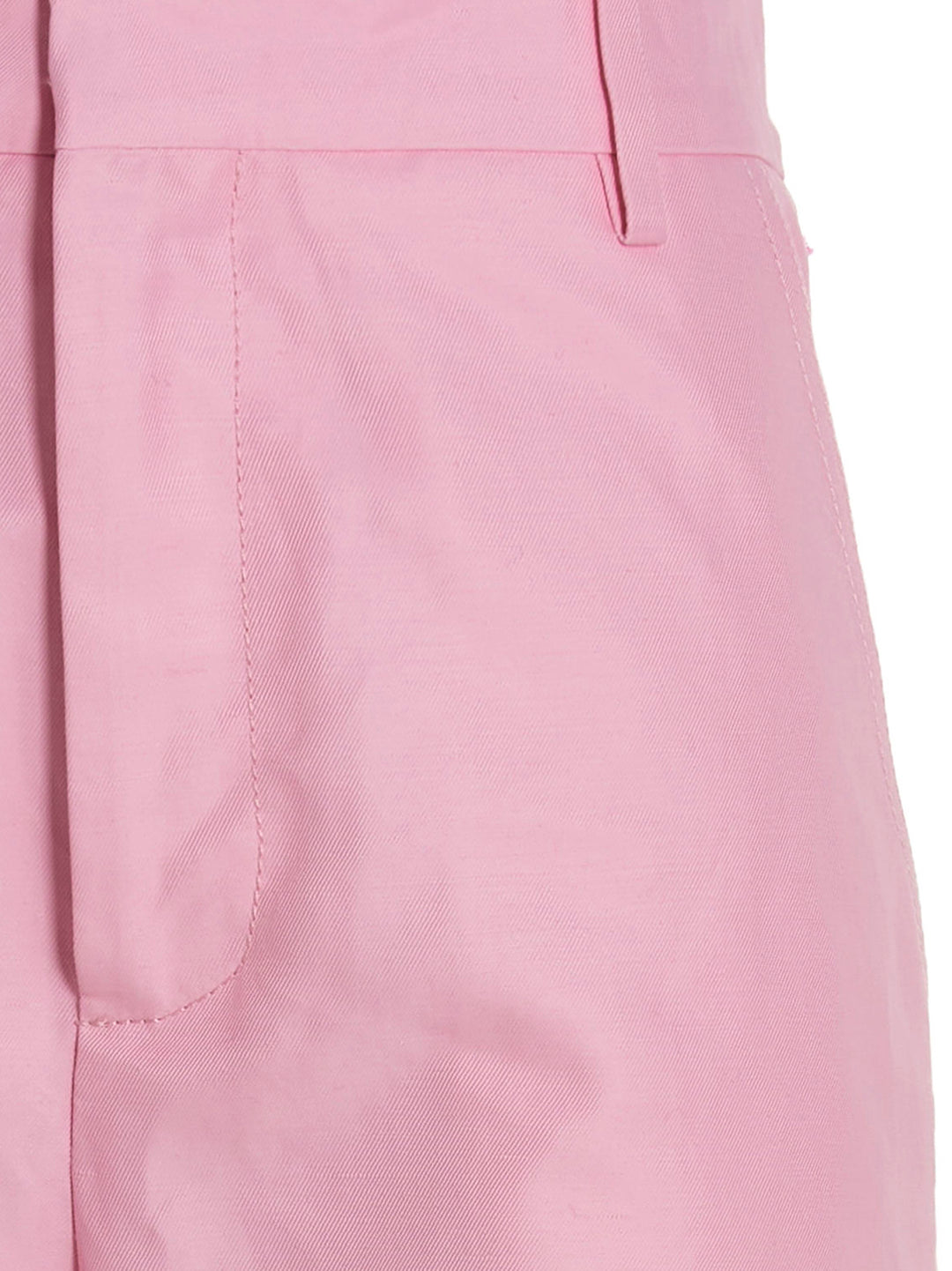 Marni Logo Embroidery Pantaloni - Rosa | 910abacbf2b5cb5e0155f5b668b02aa24b6acbfb
