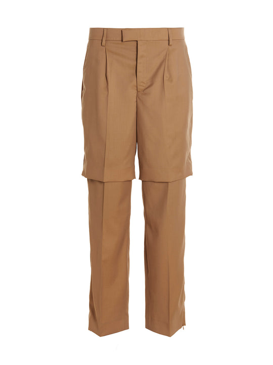 Tailored Pantaloni Beige