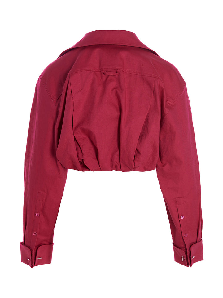 Jacquemus Ma Viscose Camicie - Fucsia | 2daa04ffb18175ba048425ed31a562fb7bc3f61f