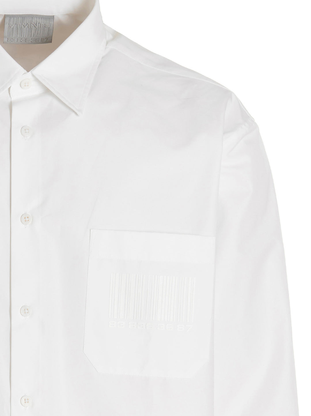 Vtmnts Barcode Camicie - Bianco | 0215e9cf7f2bdf1d1fe9fe485c39a1e5d21eebac