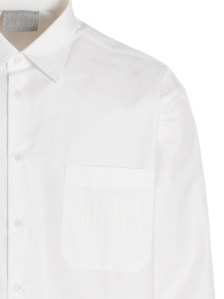 Vtmnts Barcode Camicie - Bianco | 0215e9cf7f2bdf1d1fe9fe485c39a1e5d21eebac