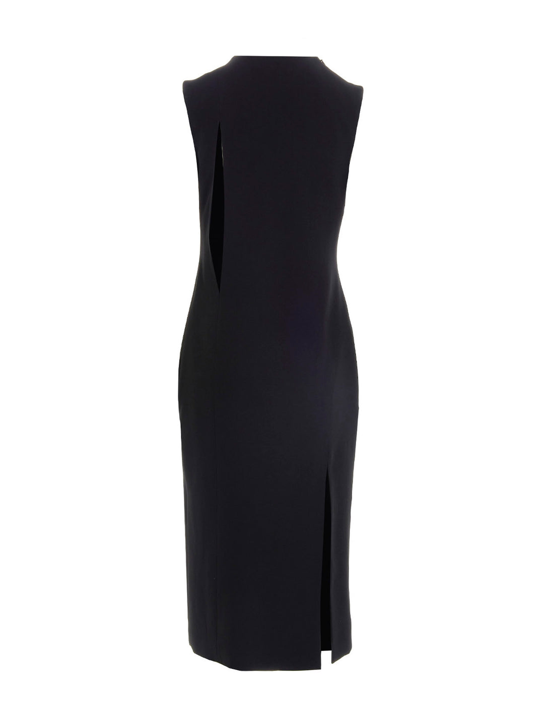 Versace Cut Out Midi Dress Abiti - Nero | b413d3f6b1e704cfcb276480dc9e5a7d3deffb46