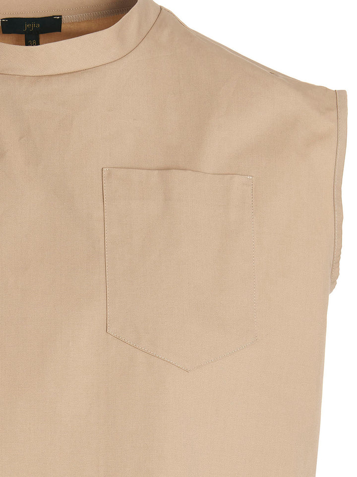 Maison Jejia Pina Camicie - Beige | 0508289a183613a7469c2891f02a1112239c9934