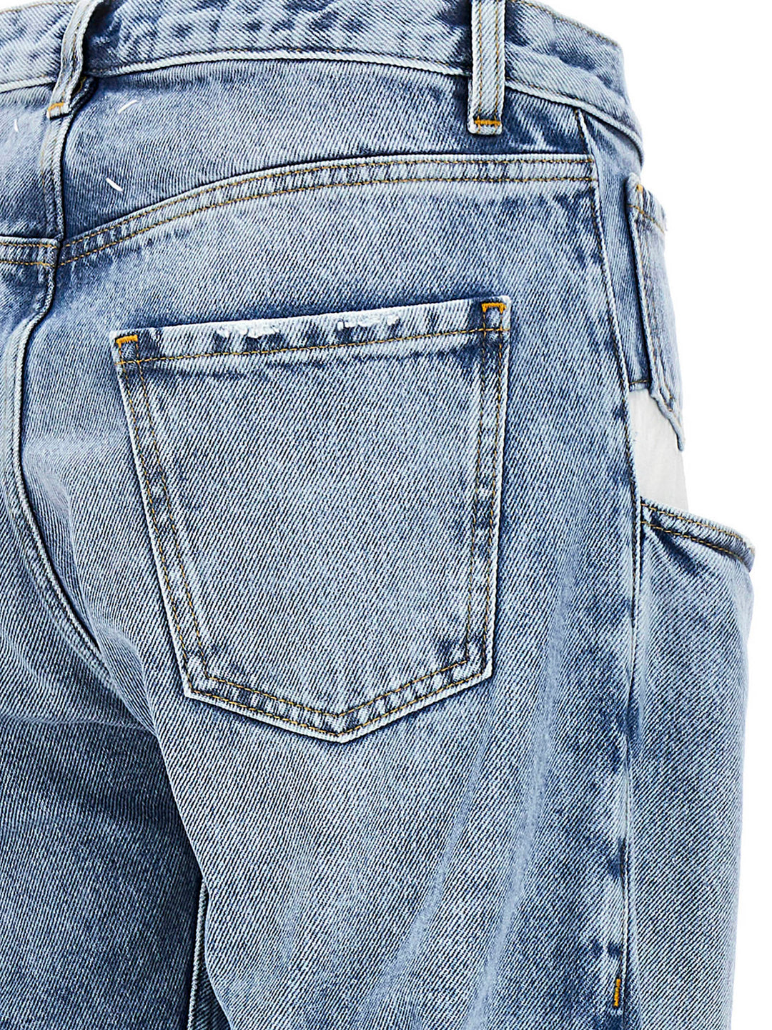 Maison Margiela Tagli Laterali Jeans - Celeste | f4144f85e66ef6f4128f420e92ad8793fd791d36