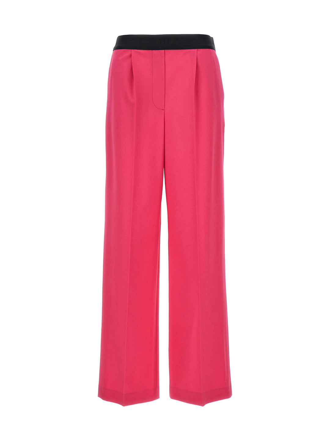 Msgm With Front Pleats Pantaloni - Fucsia | 333215563611afc679946c1fcc26647515ef284a