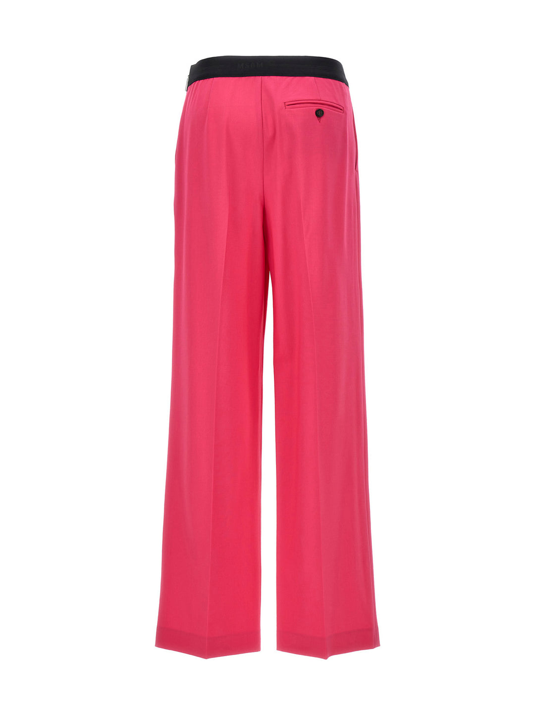 Msgm With Front Pleats Pantaloni - Fucsia | 1ca10359be2e0e9b2f7cb7b9043cc228c9b65ca9