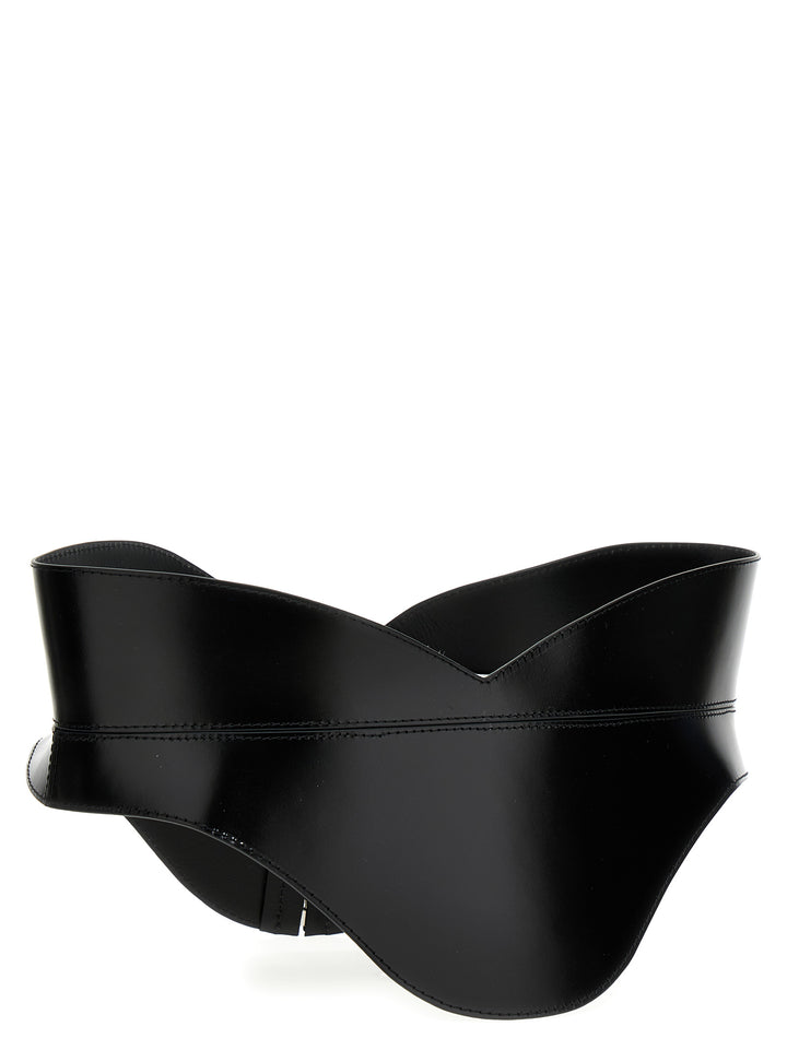 Mcqueen Corset Belt Cinture - Nero | 25710356e60e847dc87ea37d3c21c54a1c0af9b1
