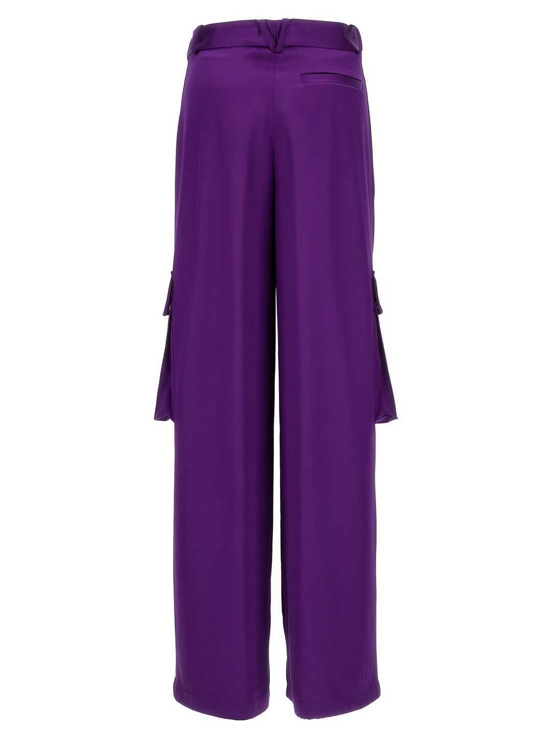 Versace Satin Cargo Pantaloni - Viola | 5b1415637cc3dc1d4f1e5f8eb7dab6b4d75a71a0