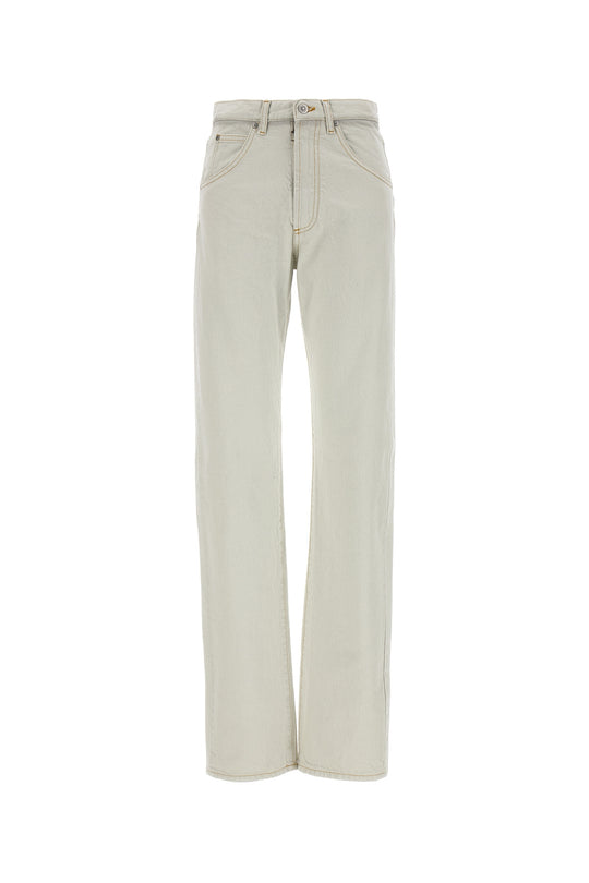 Gamba Dritta Jeans Grigio