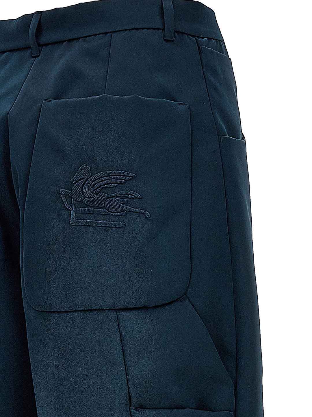 Etro Pegaso Pantaloni - Blu | 3630679c997e19a5a72d5ebd8f12b9d454ce191f