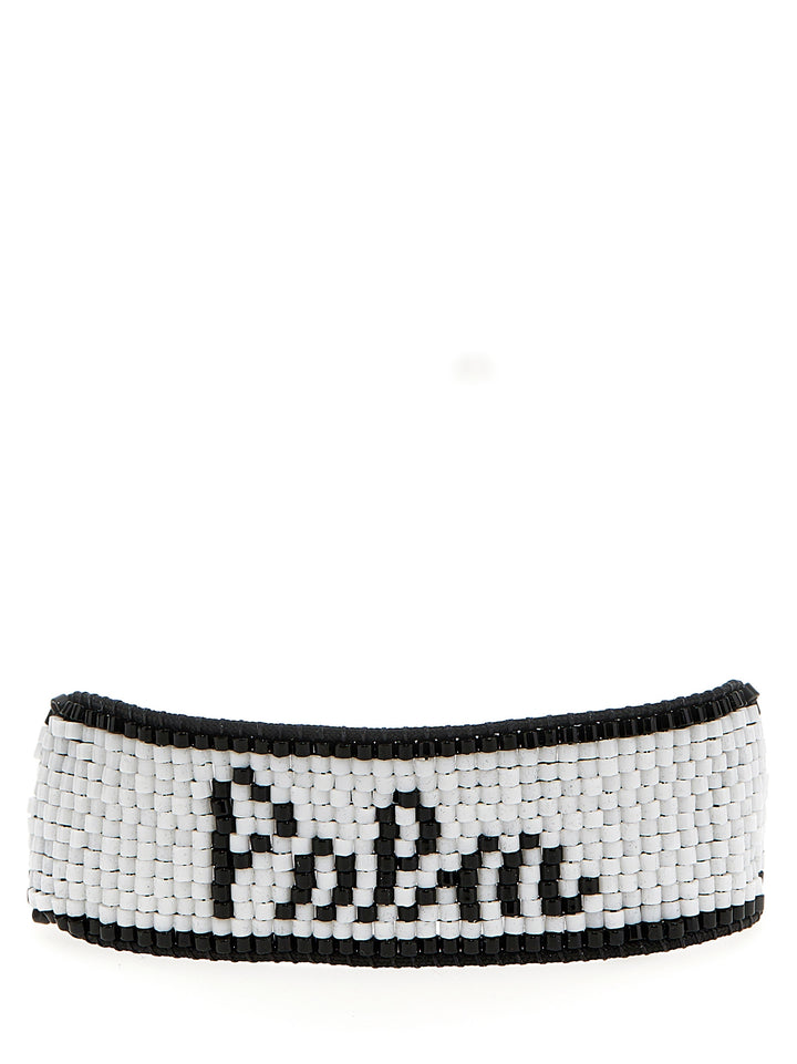 Palm Angels Palm Beads Gioielli - Bianco/Nero | a860129434920d571c74a257168edc614dadb5cb