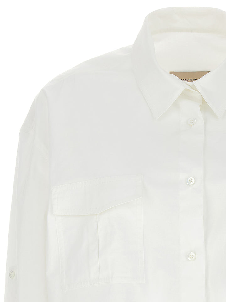Alexandre Vauthier Pocket Shirt Camicie - Bianco | 69f03991d6c0814df851d1edbf361c138a39435a