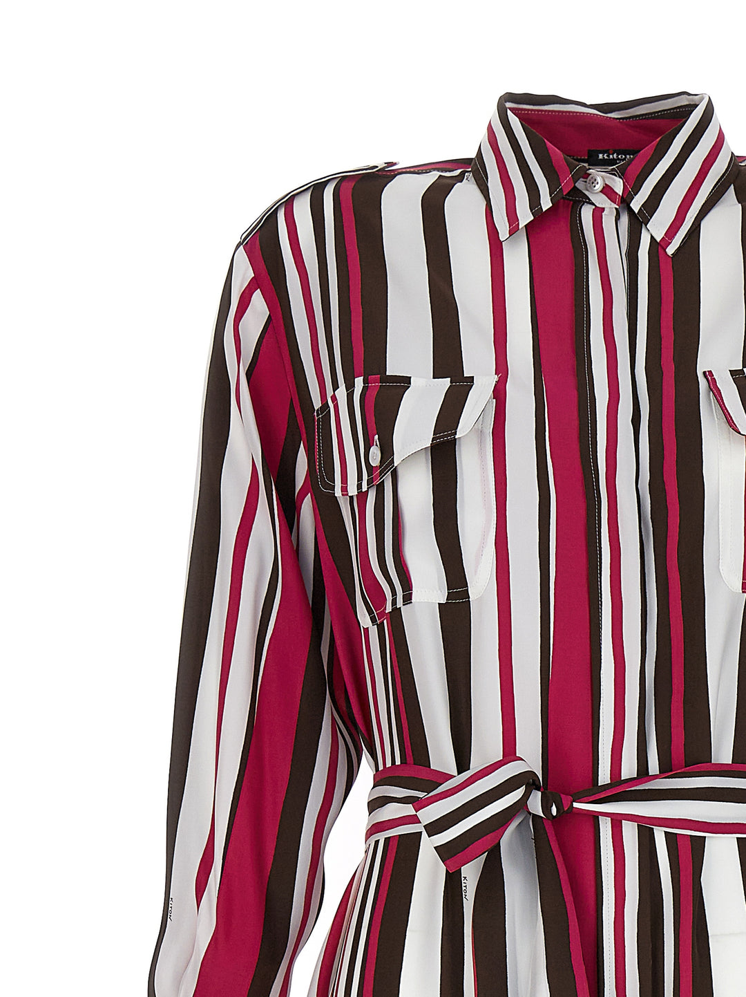 Kiton Striped Shirt Dress Abiti - Multicolor | 37a04ad91c0099692e142725cc78f531ece49677