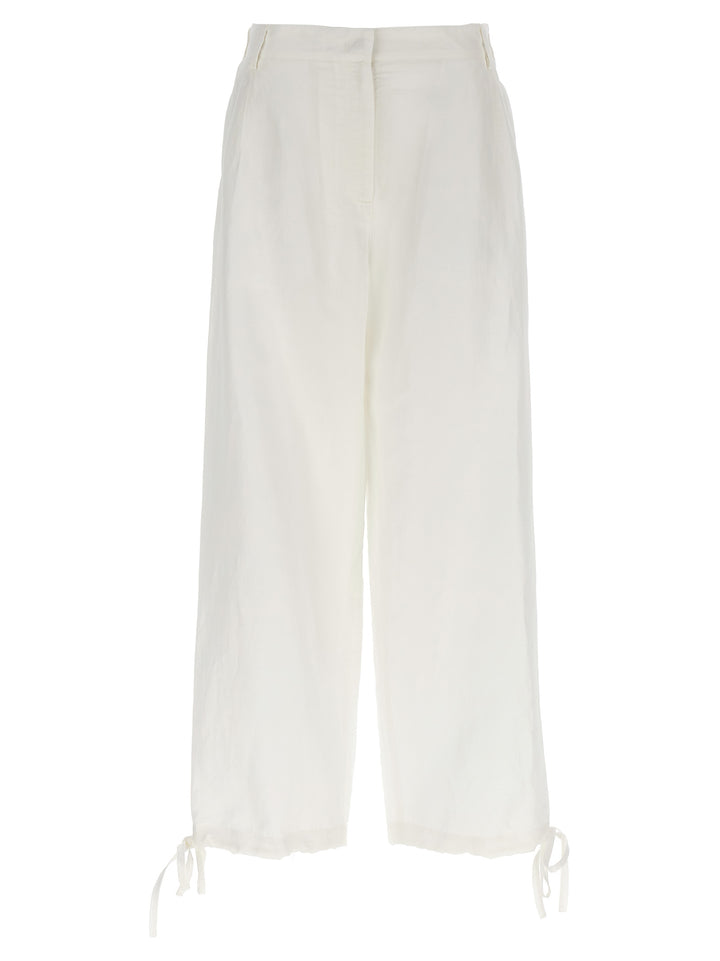 Msgm Carrot Pantaloni - Bianco | a802e406621cdd3da16795d77a80ca18e26beaf7