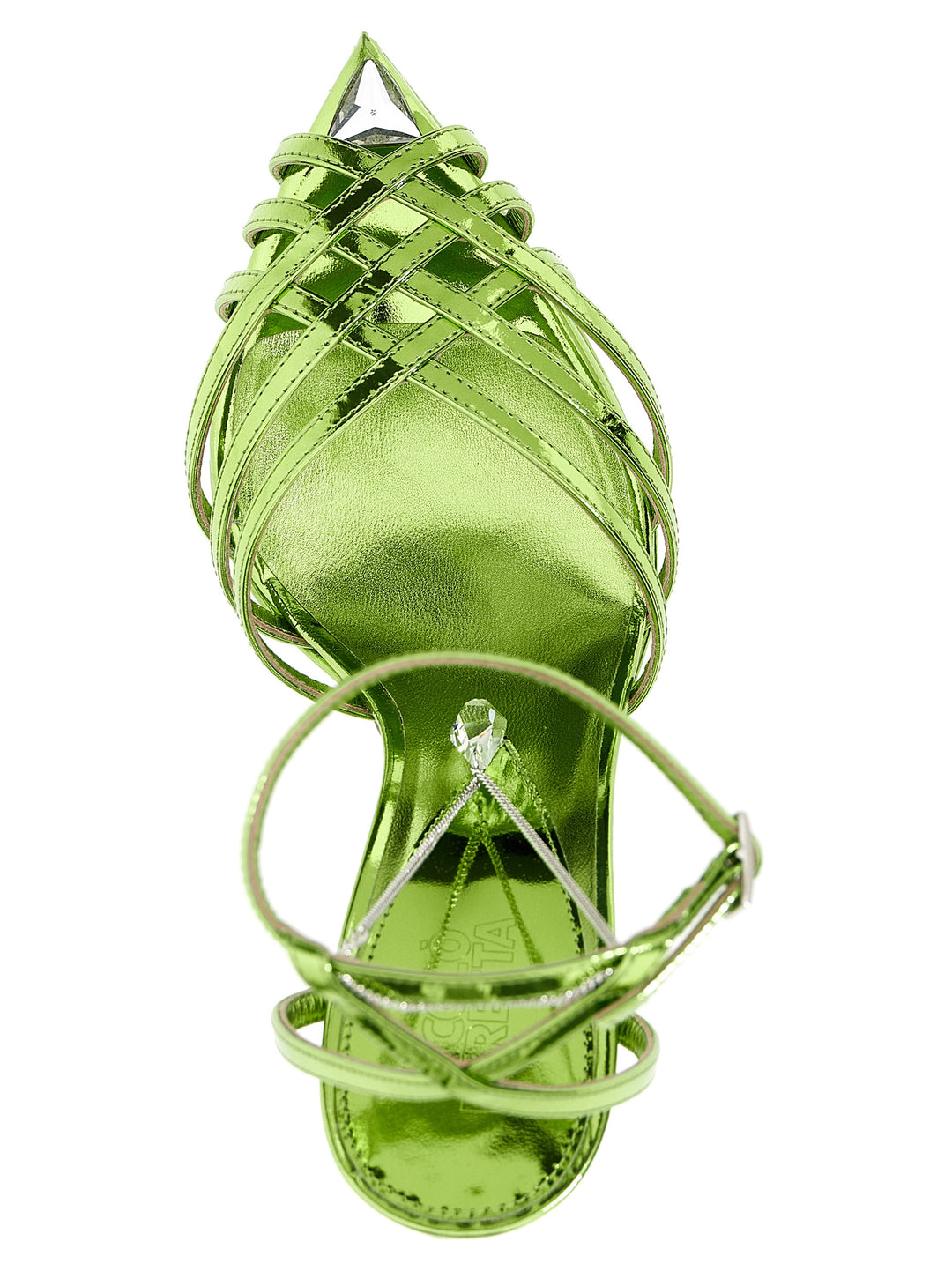 Nicolo' Beretta Heidi Sandali - Verde | 0a12a1982dd178c5237b89dff8904a8811af5f55