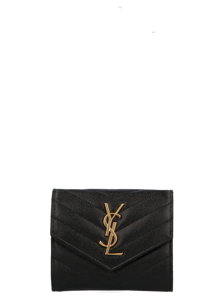 Saint Laurent Envelop Portafogli - Nero | d277ea238b5186fe481f464cb66390dc36d6f465
