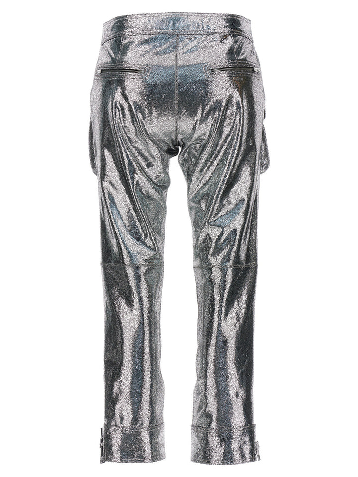Isabel Marant Ciane' Pantaloni - Silver | b389eea5f0da55ccd313b91927a69a3d2d5a19e8
