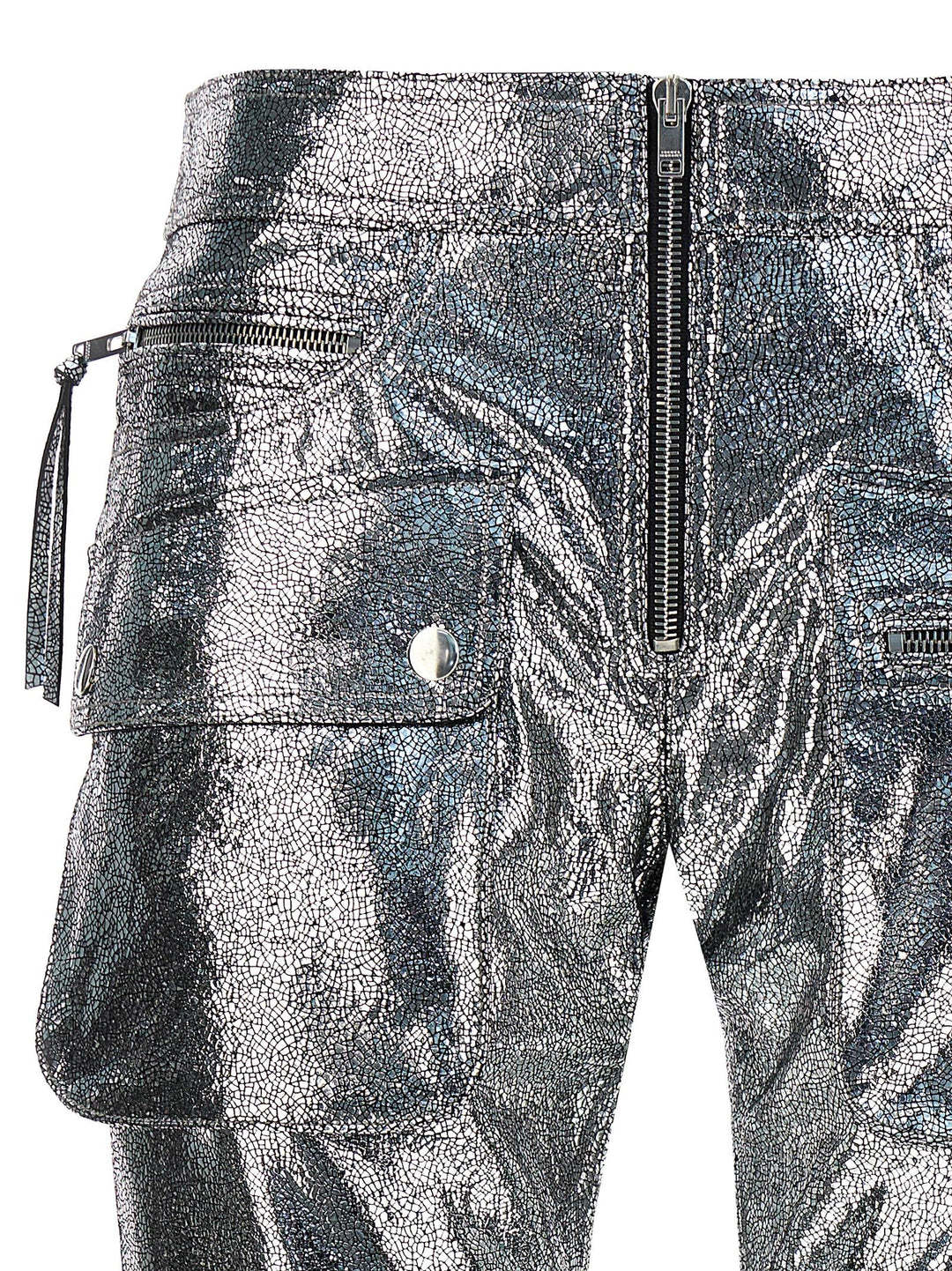 Isabel Marant Ciane' Pantaloni - Silver | c31bd37a28c625ccc6a76209788d5a77d5cddc1a