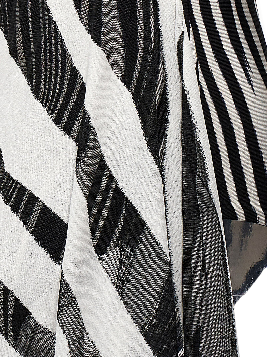 Missoni Tray Patterned Bodysuit Top - Bianco/Nero | ab78f1f05d6dc08278a604c41c6bddc54a96e6f7