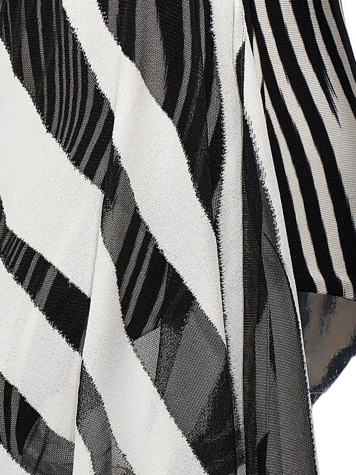 Missoni Tray Patterned Bodysuit Top - Bianco/Nero | ab78f1f05d6dc08278a604c41c6bddc54a96e6f7