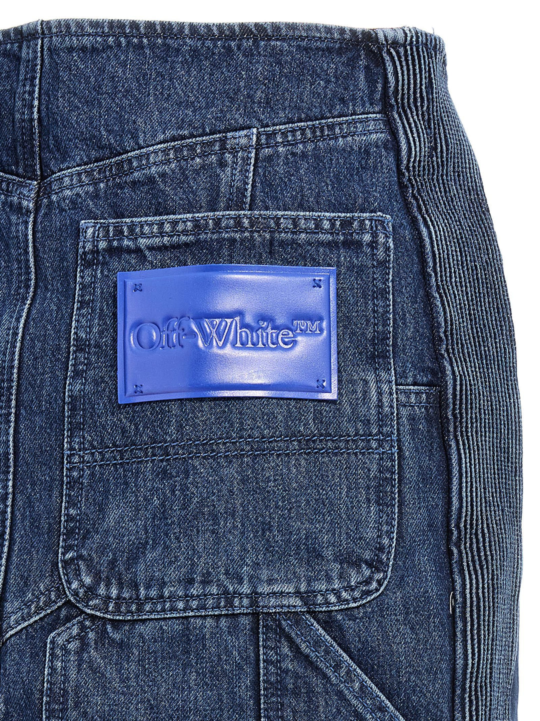 Off-White Motorcycle Gonne - Blu | f9ae0ba33129d6c4c16442b29de4f0f6337a18cc