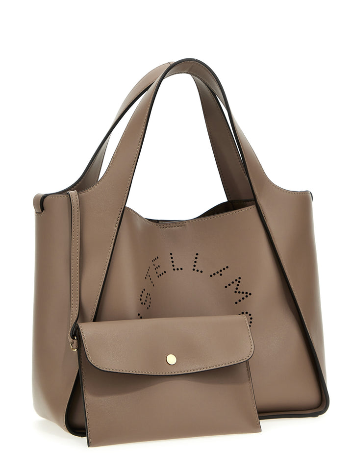 Stella Mccartney Logo Stella Tote - Beige | aa09c53fbe8f5959946e5448de06b2bc83eba3dd