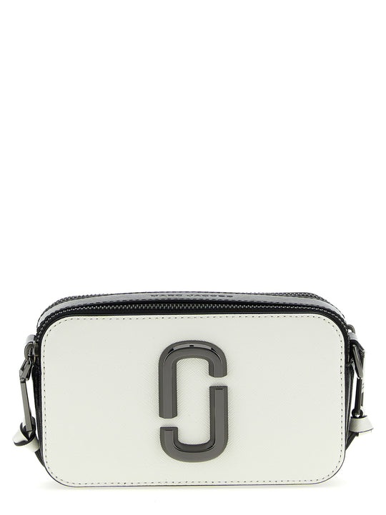 The Snapshot Crossbody Bag Crossbody Bags White/Black