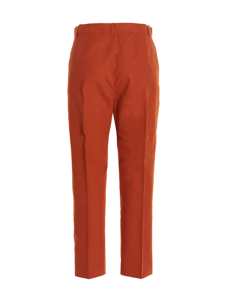 S Max Mara Elodia Pantaloni - Arancione | 69344a972cbe0dc8e600c1099e6436e77c7cc381