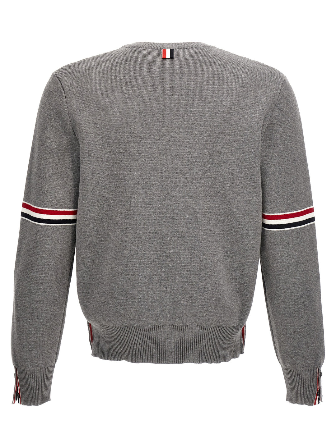 Thom Browne Classic Sweater Maglioni - Grigio | 4deda6f5aa8ca1e00e75501b8141c0bc7daea682
