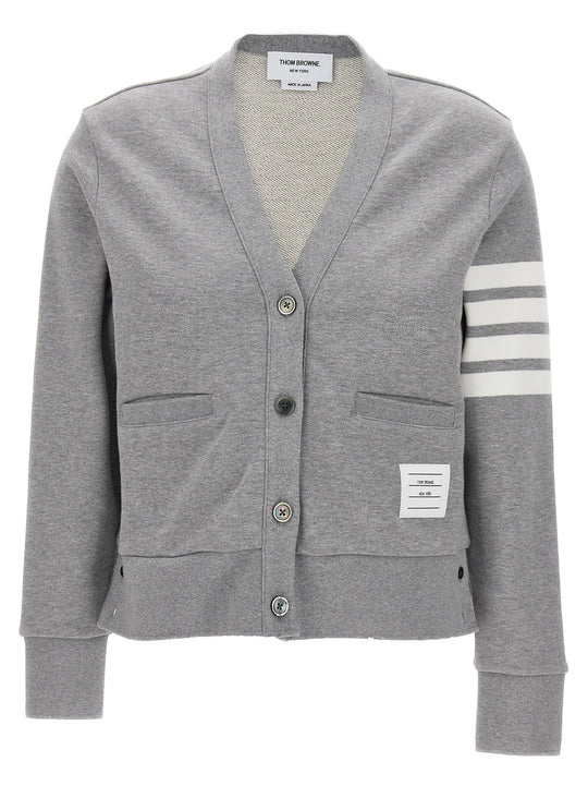 4 Bar Cardigan Maglioni Grigio