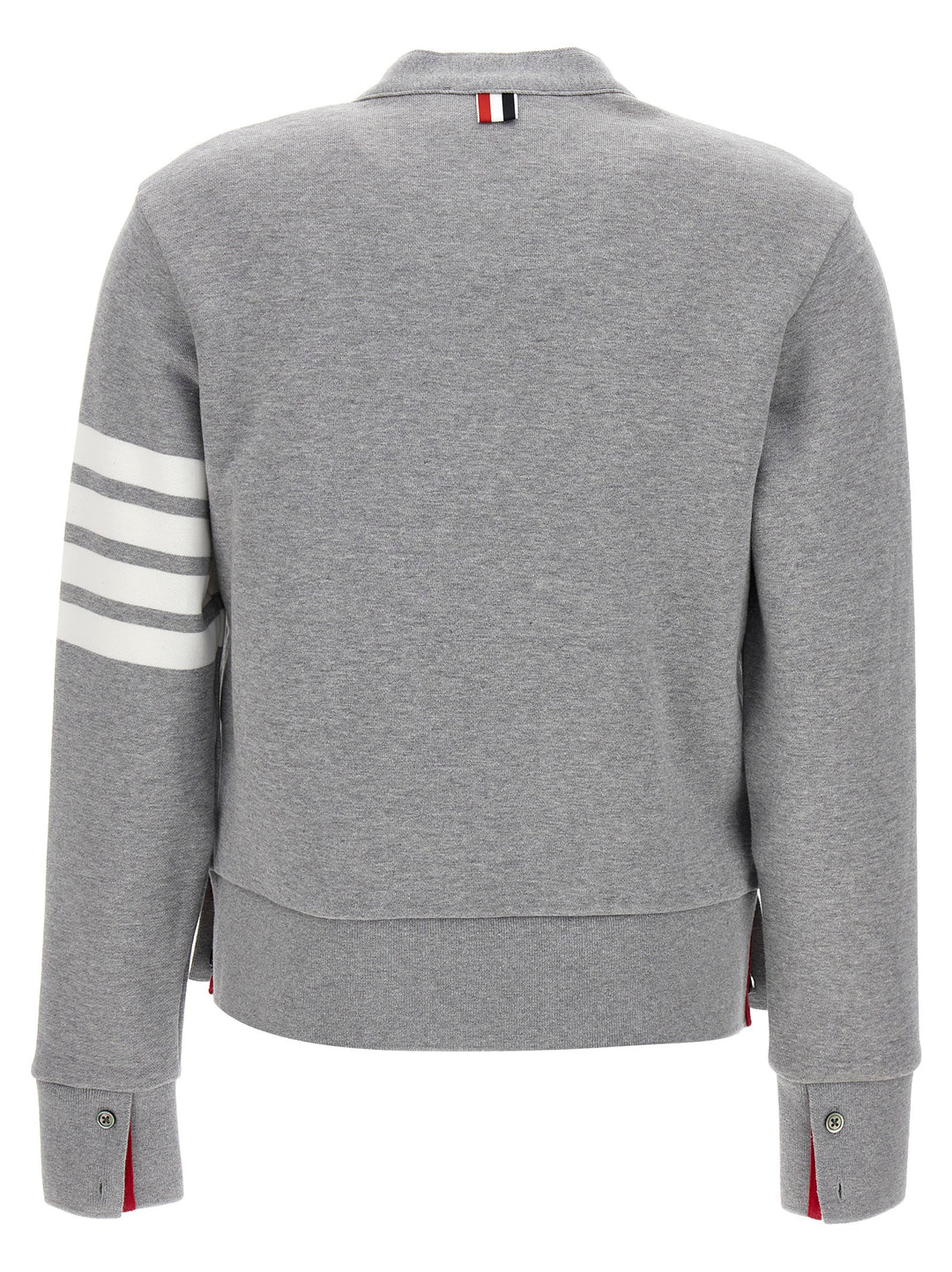 Thom Browne 4 Bar Cardigan Maglioni - Grigio | 9ae299d255092f28bf6a7def5f84bf6e93dbbc1e