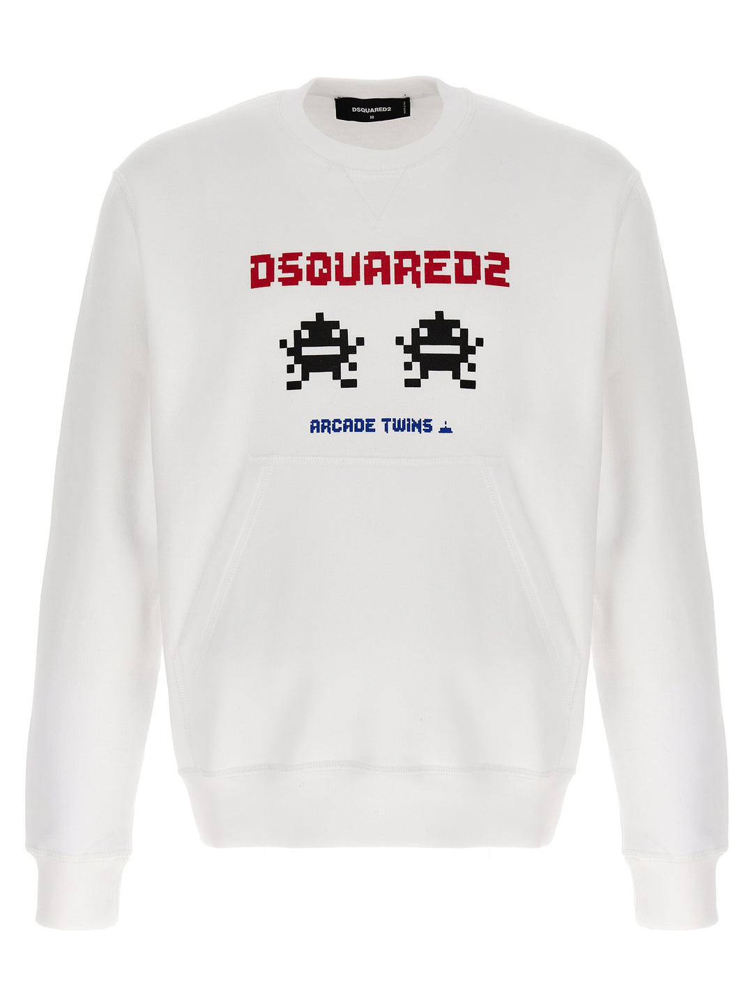 Dsquared2 Cool Fit Felpe - Bianco | a3e4d2e6fdd12cdeb5a90f737470c10e71b4ee01