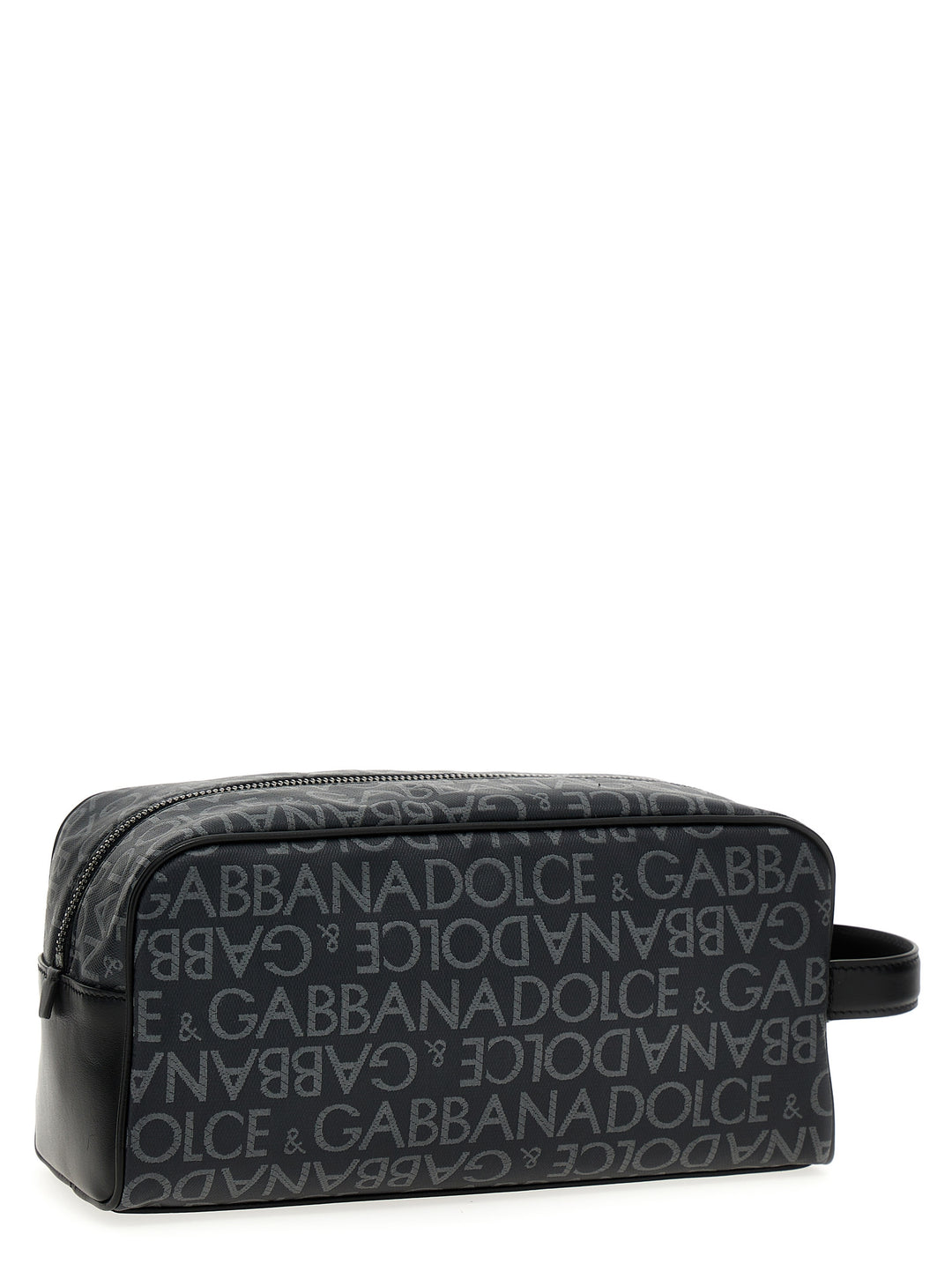 Dolce & Gabbana Leather Toiletry Bag Beauty - Nero | 8401821fec3fc4f443e406af778799e271b2fc7d