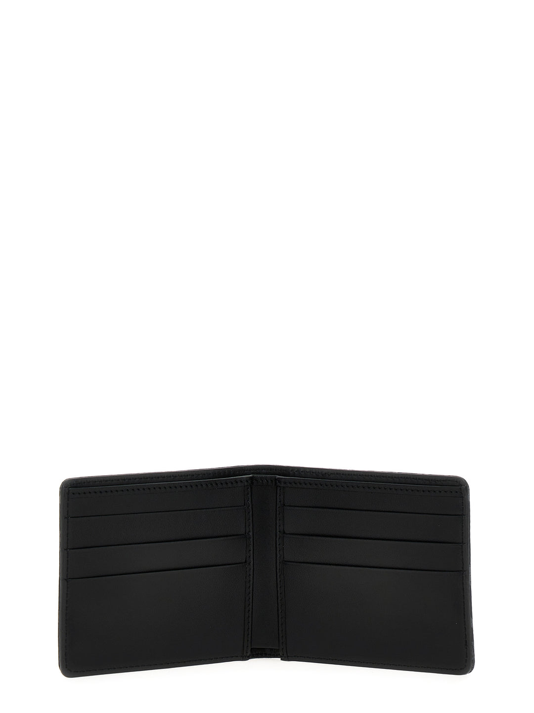 Dolce & Gabbana Jacquard Logo Wallet Portafogli - Nero | 5792c4c5a6e608714694dd965e9c9ec39470ae32