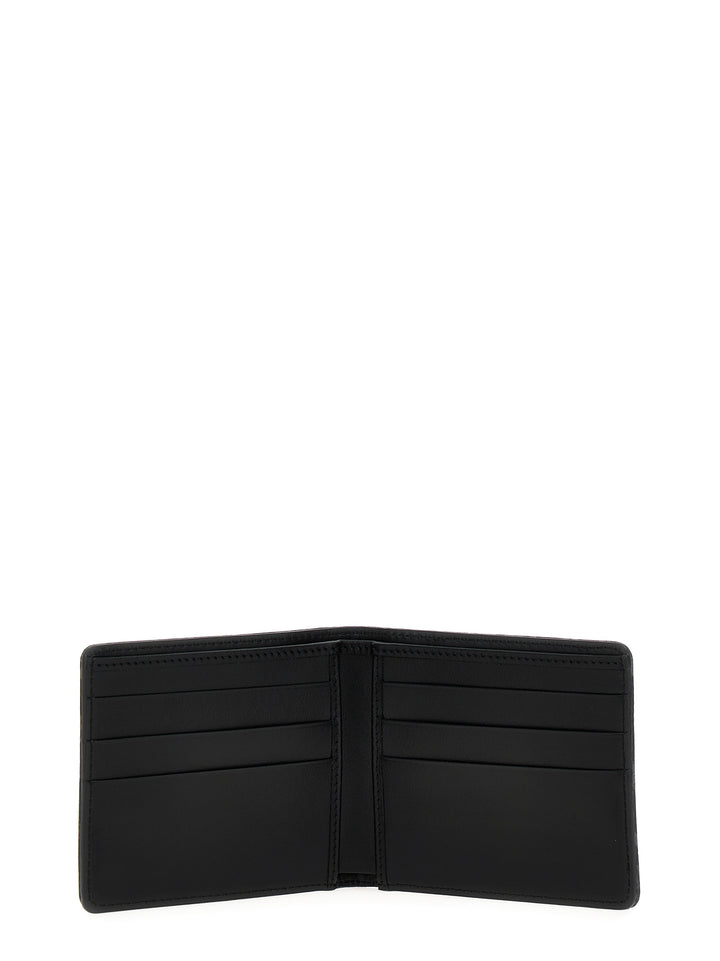 Dolce & Gabbana Jacquard Logo Wallet Portafogli - Nero | 5792c4c5a6e608714694dd965e9c9ec39470ae32